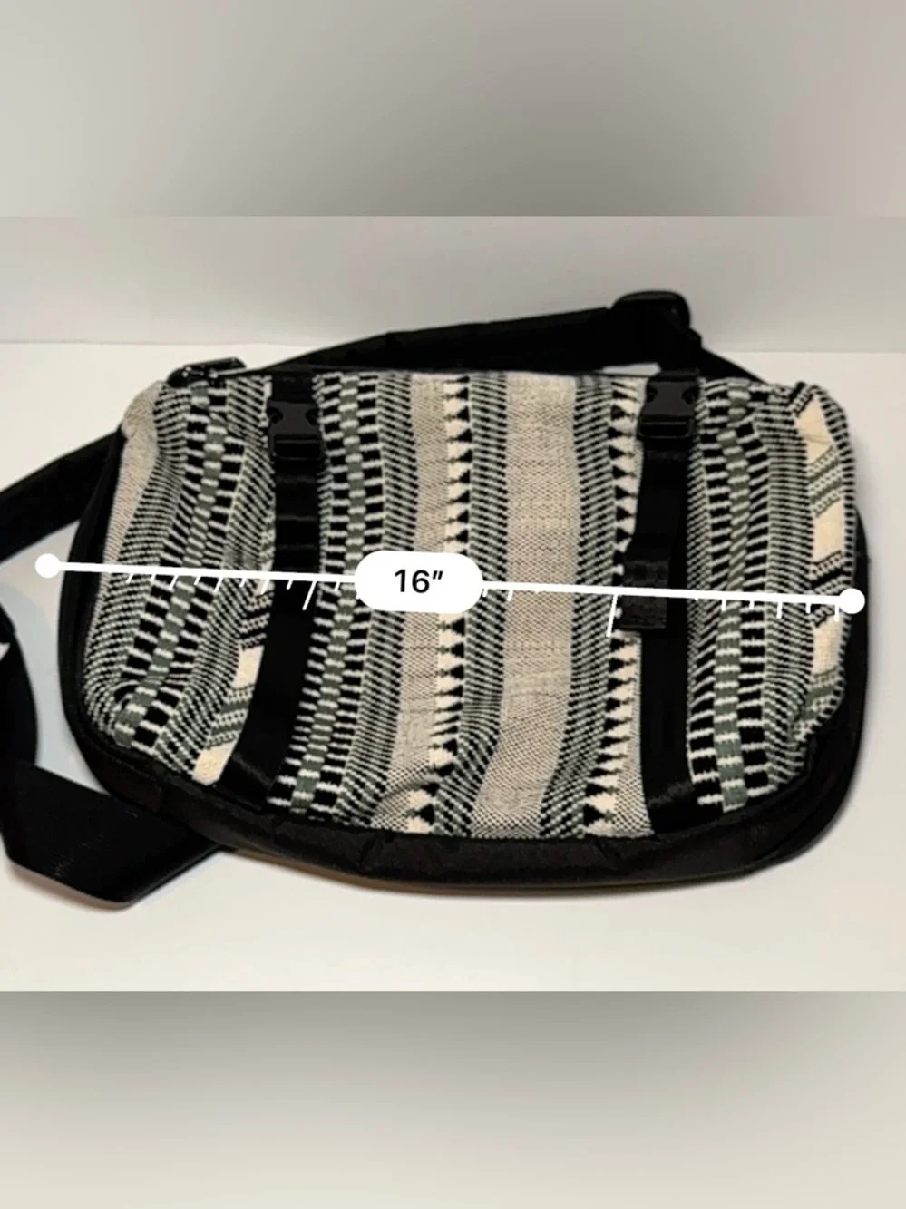 Ethnotek Somanya Sling 13 - India 10 Artisan Hand-Woven Tablet Bag